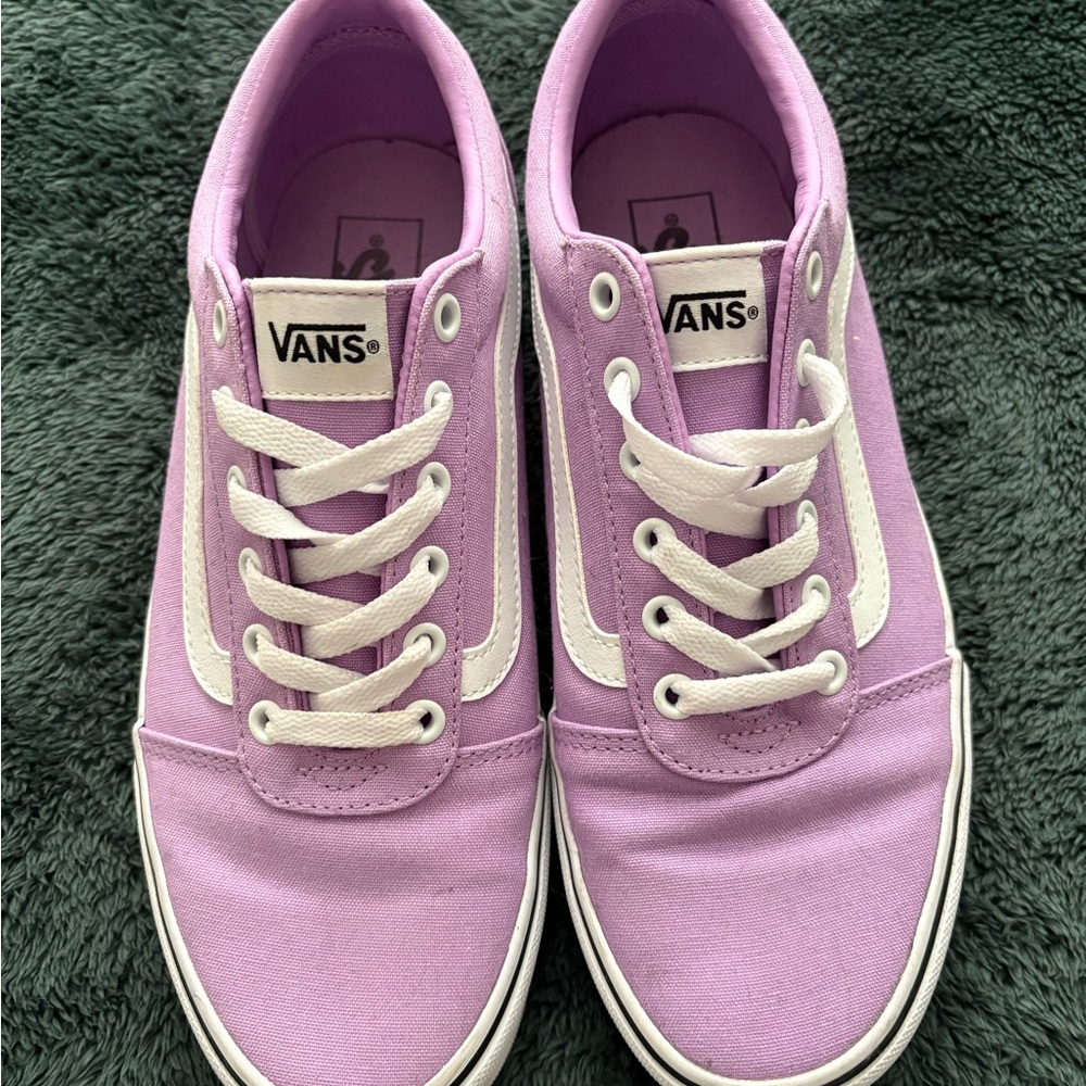 Vans Women's Purple Canvas Sneakers